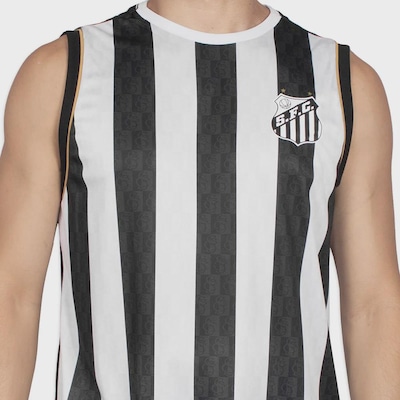 Camiseta Regata Masculina Santos Division Braziline - Foto 4