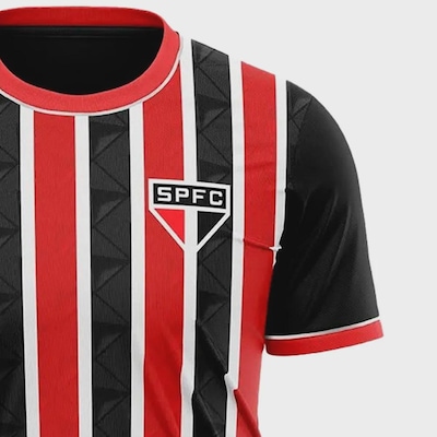 Camiseta Masculina do São Paulo Braziline Classmate - Foto 3