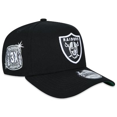 Boné Masculino New Era 940 9FORTY A-Frame NFL Las Vegas Raiders Core - Foto 4