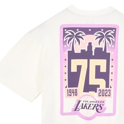 Camiseta Masculina New Era NBA Los Angeles Lakers Sunset - Foto 4