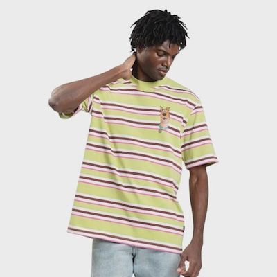 Camiseta Unissex Baw Stripes Baw x SD - Foto 1