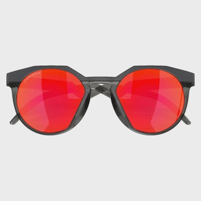 Óculos de Sol Unissex Oakley HSTN Ruby Matte Carbon - Foto 5
