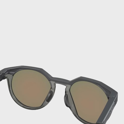 Óculos de Sol Unissex Oakley HSTN Ruby Matte Carbon - Foto 6