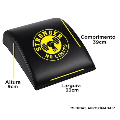 Almofada Abmat Apoio Lombar Abdominal Be Stronger - Foto 2