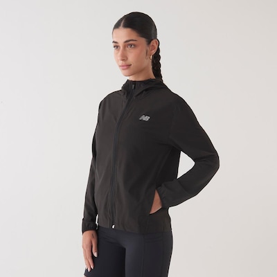 Jaqueta Corta Vento Feminina New Balance Sport Essentials Run - Foto 2