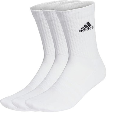 Kit Meia Masculina adidas Cush CRW 3PP 35-37 - 3 Pares - Foto 1