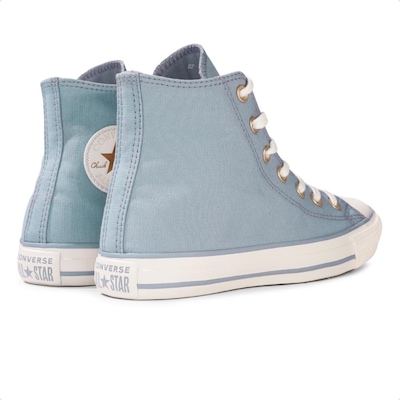 Tênis  Cano Alto Feminino Converse Chuck Taylor All Star Summer Metals - Foto 5