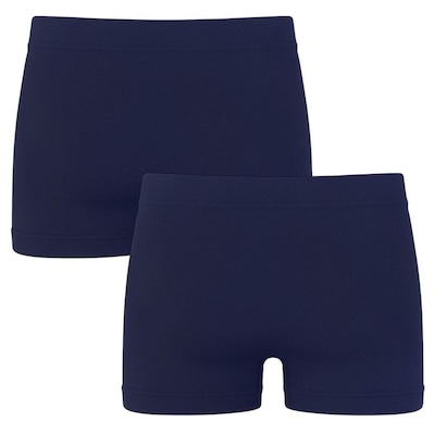 Kit 2 Cuecas Boxer Polo Wear Basic Infantil - Foto 2