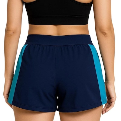 Short Selene Duplo com Recorte Sport Feminino - Foto 2