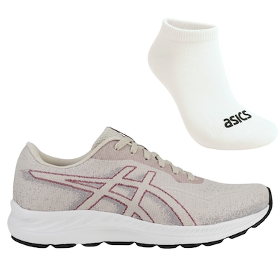 Tênis Feminino Asics Ugoki + 1 Par de Meia - Foto 1