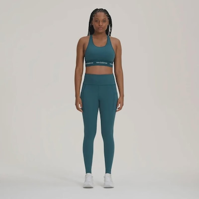 Calça Legging New Balance Sport Essentials Run Feminina - Foto 6