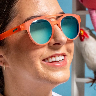 Óculos de Sol Unissex Goodr Stay Fly Ornithologists - Foto 4
