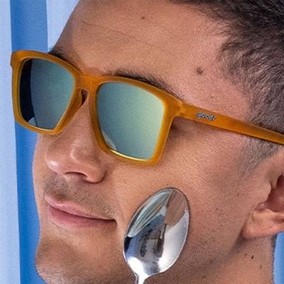 Óculos de Sol Unissex Goodr Never The Big Spoon - Foto 4