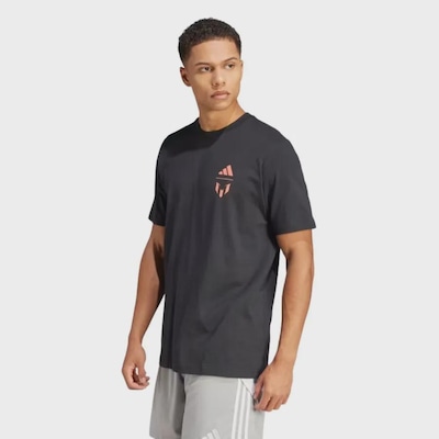 Camiseta Masculina adidas Gráfica Messi - Foto 5