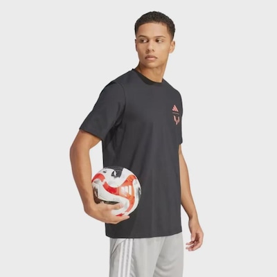 Camiseta Masculina adidas Gráfica Messi - Foto 6