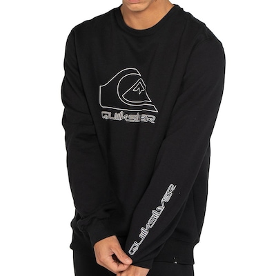 Blusão de Moletom Masculino Quiksilver Careca New Tour PS - Foto 3