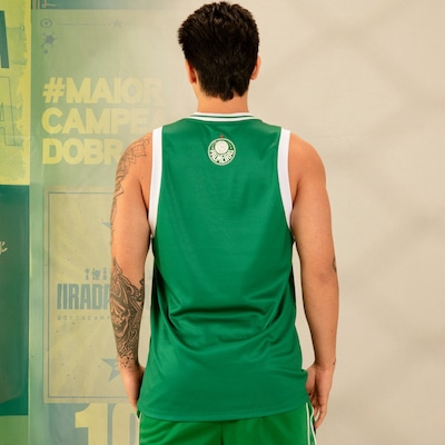 Camisa Regata Palmeiras Basket Jump III Betel Masculina - Foto 2