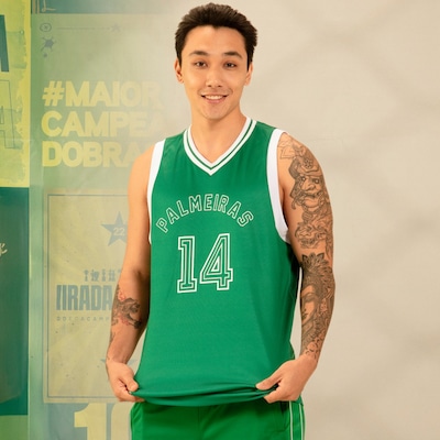 Camisa Regata Palmeiras Basket Jump III Betel Masculina - Foto 3