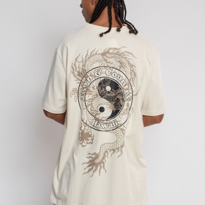 Camiseta Town&Country Skate Oversized Light Dragon - Foto 2