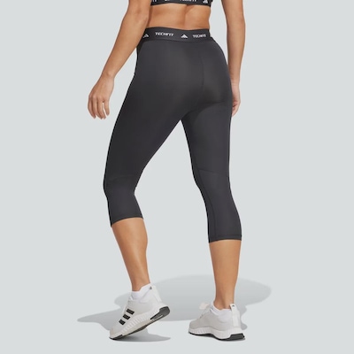Calça Legging adidas Techfit Capri Feminina - Foto 2