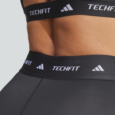 Calça Legging adidas Techfit Capri Feminina - Foto 6