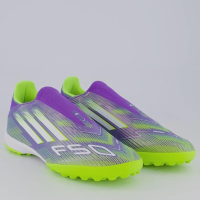 Chuteira Society Masculina adidas F50 League LL - Foto 2