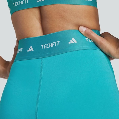 Shorts adidas Techfit Feminino - Foto 6