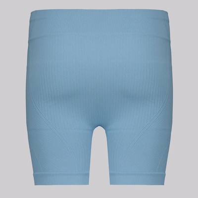 Shorts Canelado Selene Sem Costura Feminino - Foto 4