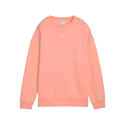 Blusão de Moletom Feminino Puma Ess Oversized Crew - Foto 1