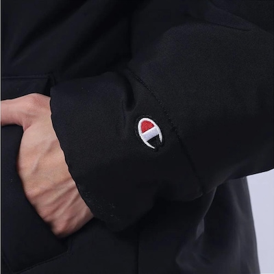 Jaqueta Puffer Masculina Champion Script Ink - Foto 4