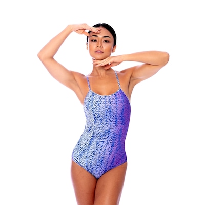 Maiô Adulto Speedo High Speed em Y Leopard - Foto 1