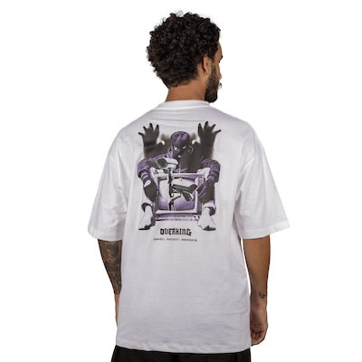 Camiseta Masculina Overking Oversized Hackers - Foto 3