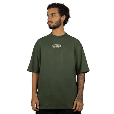 Camiseta Masculina Overking Oversized Lazy - Foto 2