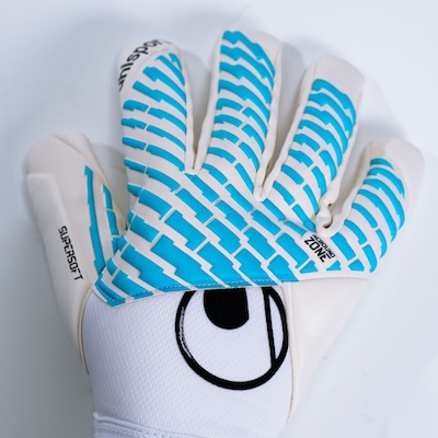 Luva de Goleiro de Futebol de Campo uhlsport Cybertec Supersoft HN - Foto 5