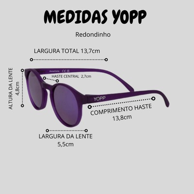 Óculos de Sol Unissex Yopp Polarizado Uv400 Pega Eu - Foto 6