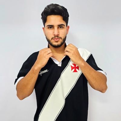 Camisa Vasco Da Gama Polo Oversized Approve Faixa Masculina - Foto 3
