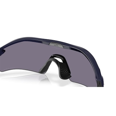 Óculos de Sol Unissex Oakley Radar Plate Polished Navy Prizm - Foto 6