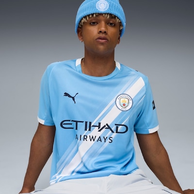 Camisa do Manchester City Masculina Puma 25/26 Uniforme 1 Torcedor - Foto 3