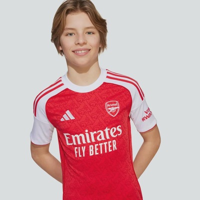 Camisa do Arsenal I 25/26 Torcedor adidas Infantil - Foto 6