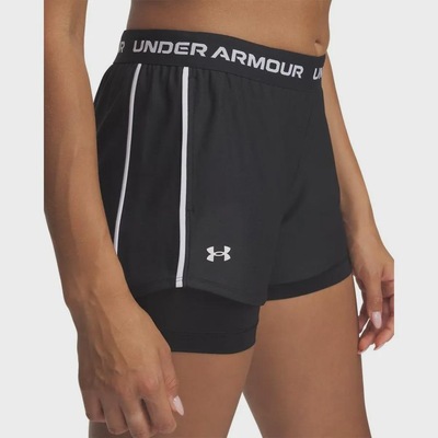 Shorts de Treino 2 em 1 Under Armour Tech Play Feminino - Foto 1