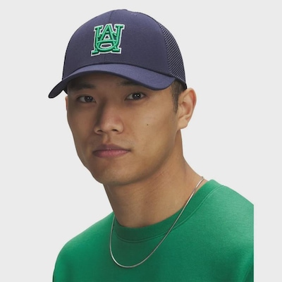 Boné Under Armour Blitzing Trucker Masculino Aba Curva - Foto 3