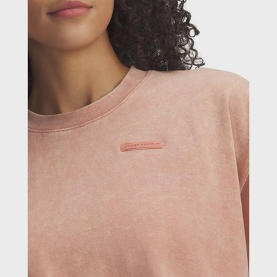 Camiseta Under Armour Heavyweight Wash Feminina - Foto 3
