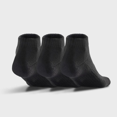 Kit Meia Unissex Under Armour Core Cotton Cano Curto - 3 Pares - Foto 2