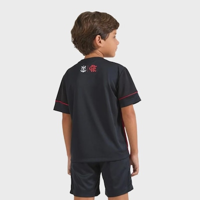 Camisa Infantil Braziline Flamengo Canastra - Foto 2