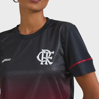 Camisa Feminina Flamengo Braziline Canastra - Foto 3