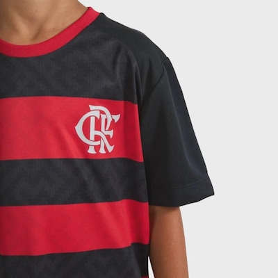 Camisa Infantil do Flamengo Braziline Principia - Foto 2