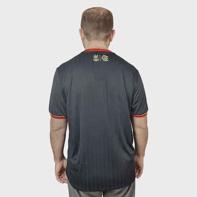 Camisa Masculina do Flamengo Braziline Mistura - Foto 3