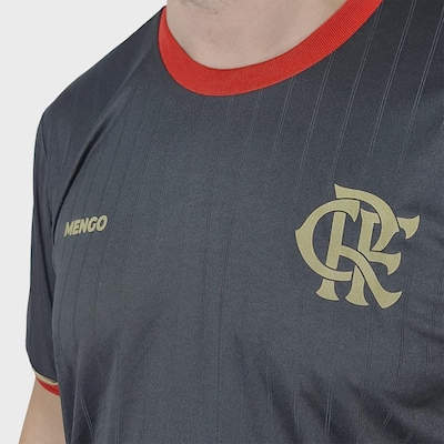 Camisa Masculina do Flamengo Braziline Mistura - Foto 4