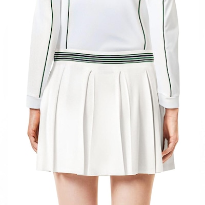 Saia Shorts Lacoste Em Pique Feminina - Foto 3