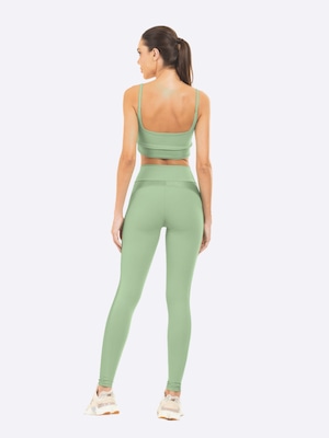 Calça Legging Feminina Manly Metalic Recortes - Foto 2